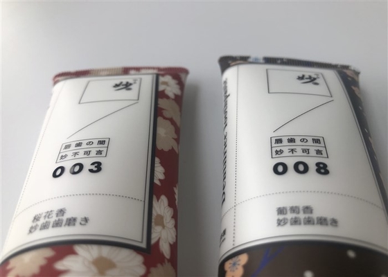 5 Layer White Pet Plastic Tube Full Offset Printing 80g Matt Vanish
