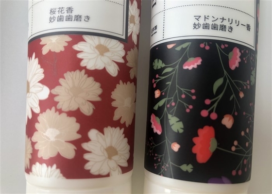 5 Layer White Pet Plastic Tube Full Offset Printing 80g Matt Vanish