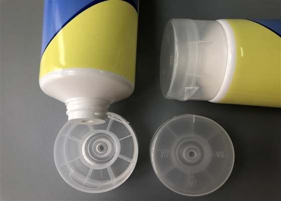 Empty 	Hand Cream Tube Packaging Size 50-166 Mm Extruded White Glossy Offset Pritning