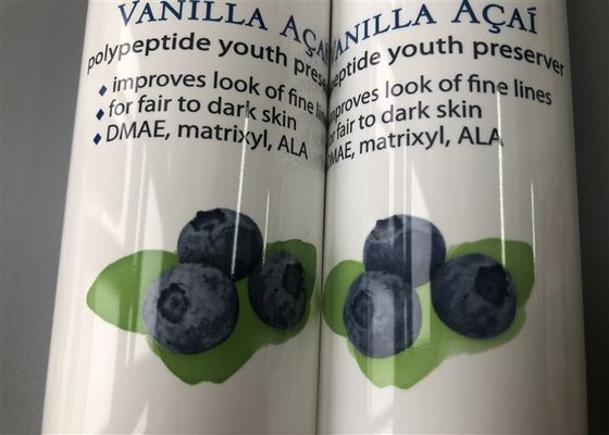 Skin By Ann Webb Clinicals Empty Lotion Tubes Hotstamping Silver Edge