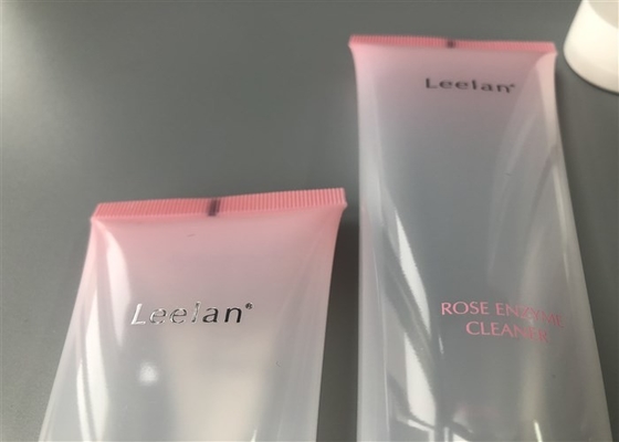 Leelan Diameter 40mm Transparent Tube Packaging 1c Offset/Silk Screen Printing 120ml