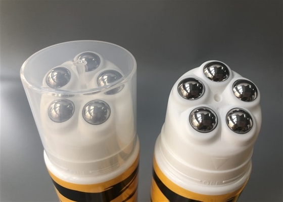 5 Steel Ball Cosmetic Tube Packaging Massage Gel 200ml Co-Extruded White Full Offset Printing