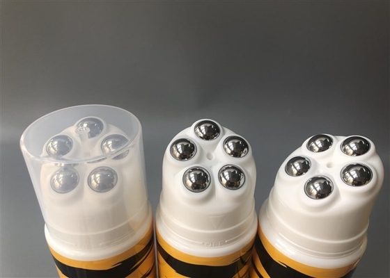 5 Steel Ball Cosmetic Tube Packaging Massage Gel 200ml Co-Extruded White Full Offset Printing