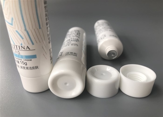 2 Layer Diameter 22-81 Mm 15ml Cosmetic Tube Pacakging With Screw On Cap