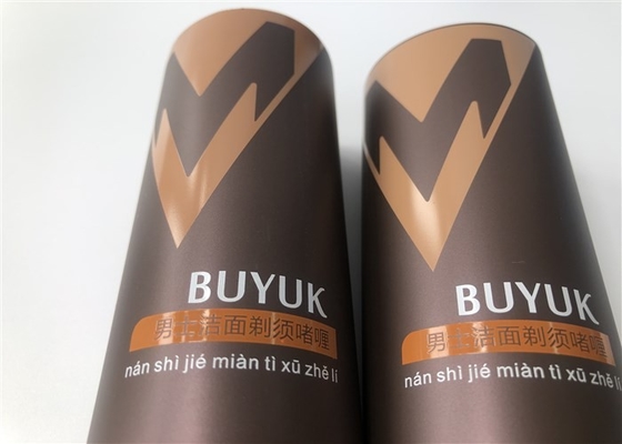 Brown Pearl BUYUK Empty Cosmetic Tubes With Press In Flip Diameter 50mm 120g