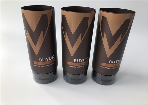 Brown Pearl BUYUK Empty Cosmetic Tubes With Press In Flip Diameter 50mm 120g