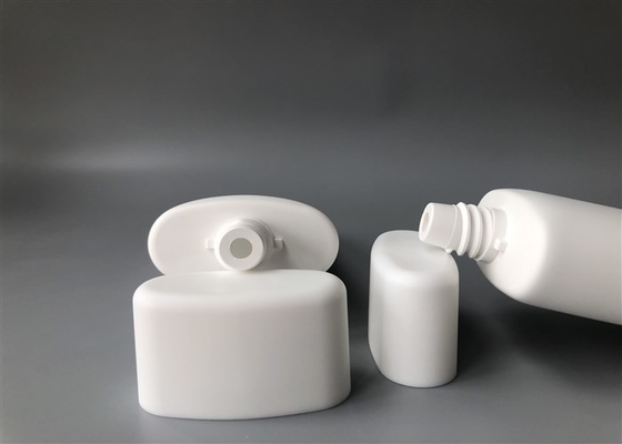 5 Layer Milk White Plastic Lotion Tubes 100g 2c Screen Printing Super Flat Cap